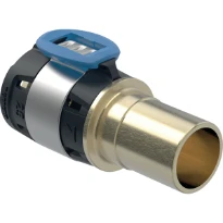 Raccord Geberit FlowFit vers Geberit Mapress, avec tuyau d’emboîtement: CuSn4Zn2PS, d=16mm, d1=12mm