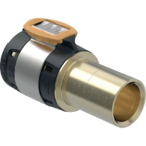 Raccord Geberit FlowFit vers Geberit Mapress, avec tuyau d’emboîtement: CuSn4Zn2PS, d=50mm, d1=42mm