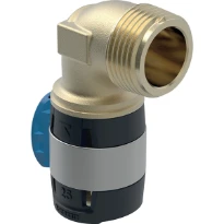 Coude raccord Geberit FlowFit 90° avec filetage extérieur: CuSn4Zn2PS, d=16mm, R=1/2"