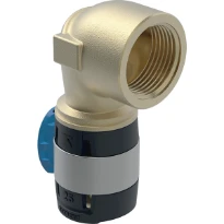Coude raccord Geberit FlowFit 90° avec filetage intérieur: CuSn4Zn2PS, d=16mm, Rp=3/4"