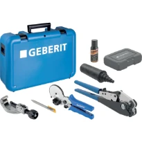 Outil de sertissage manuel Geberit FlowFit en coffre: d=16 / 20 / 25 / 32 / 40mm