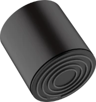 Hansgrohe Pulsify S douche de tête 105 1jet écosmart+ - noir mat