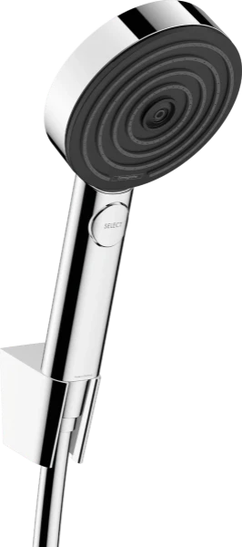 Hansgrohe Pulsify S Porterset set de bain - douchette 3 jets - flexible 1250 mm - chromé