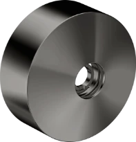 AX One rallonge polished black chrome