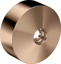 AX One rallonge polished red gold