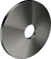 AX One rallonge 90mm p mit 1-tr.lav. enc. polished black chrome