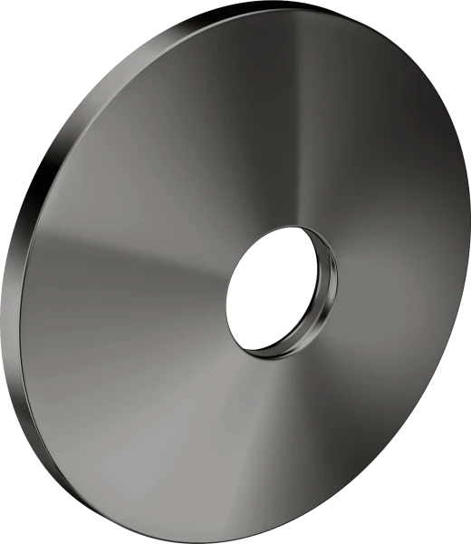 AX One rallonge 90mm p mit 1-tr.lav. enc. polished black chrome
