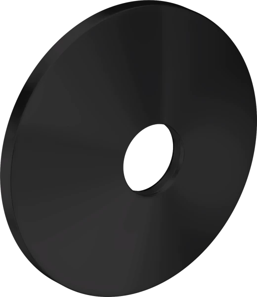 Hansgrohe Axor One rosace 90 mm pour mitigeur lavabo encastré - noir mat