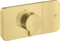 SET DE FINITION AXOR ONE brushed brass