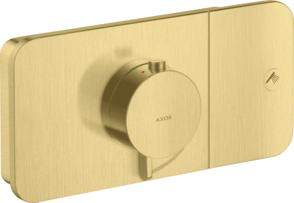 SET DE FINITION AXOR ONE brushed brass