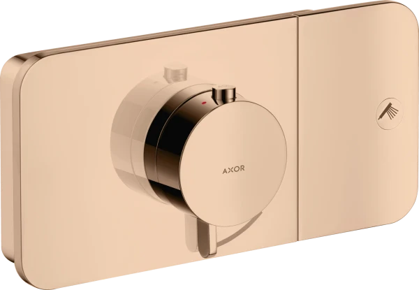 SET DE FINITION AXOR ONE polished red gold
