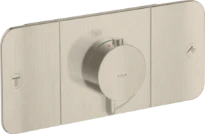 Hansgrohe One set de finition Axor nickel brossé