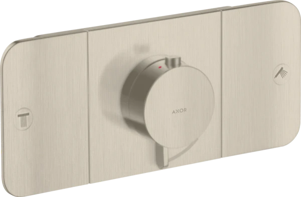 Hansgrohe One set de finition Axor nickel brossé