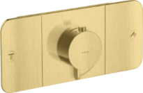 SET DE FINITION AXOR ONE brushed brass
