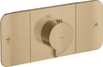 Hansgrohe One set de finition Axor bronze brossé