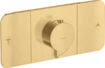 Hansgrohe One set de finition Axor brushed gold optic