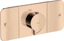 Hansgrohe One set de finition Axor polished red gold