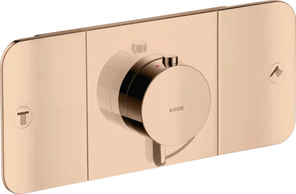 Hansgrohe One set de finition Axor polished red gold
