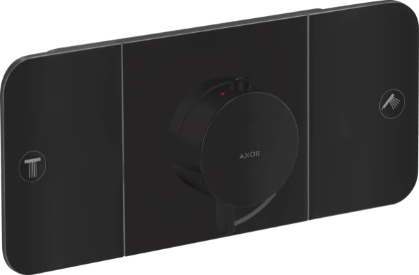 Hansgrohe Axor One set de couleurs thermostatische module 2 fonctions de douche - noir mat
