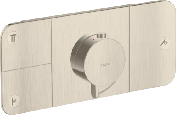 SET DE FINITION AXOR ONE brushed nickel