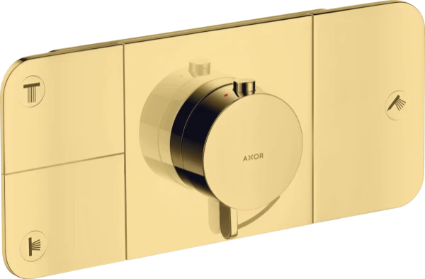 SET DE FINITION AXOR ONE polished gold optic