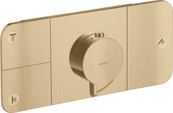 SET DE FINITION AXOR ONE brushed bronze