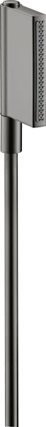 DOUCHETTE AXOR ONE polished black chrome