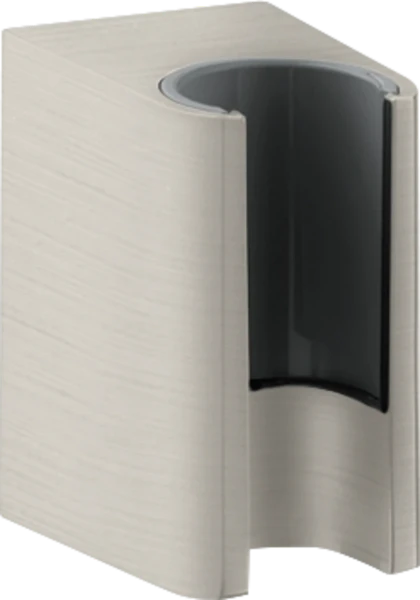 Hansgrohe One support douchette Axor inox optik