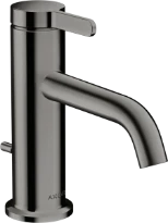 AX One mitigeur lav. 70 tirette polished black chrome