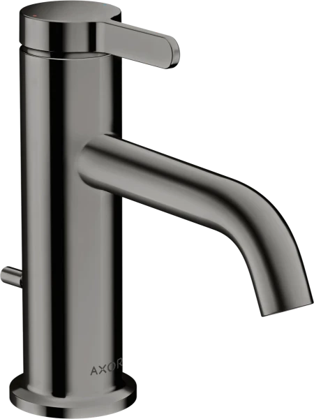 AX One mitigeur lav. 70 tirette polished black chrome