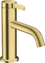 AX One mitigeur lavabo 70 avec garniture de vidage - brushed brass