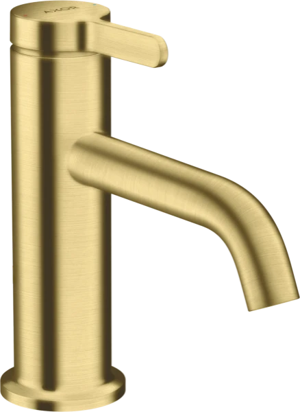 AX One mitigeur lavabo 70 avec garniture de vidage - brushed brass