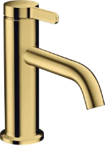 AX One mitigeur lavabo 70 avec garniture de vidage - polished gold optic