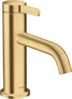 AX One mitigeur lavabo 70 avec garniture de vidage - brushed gold