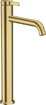 AX One mitigeur lavabo 260 avec garniture de vidage - brushed brass
