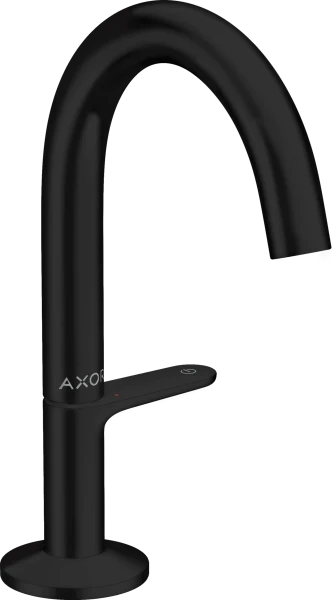 Hansgrohe Axor One mitigeur lavabo Select 140 avec Clic-Clac - noir mat