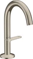 AX One mitigeur lav. Select 140 Push brushed nickel
