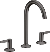 AX One mélang.lav. 170 3-tr. a/Push brushed black chrome
