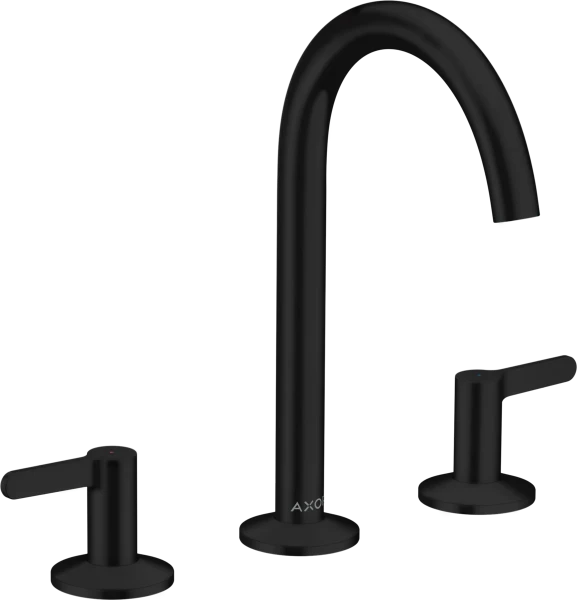 AX One mélangeur  lav. 170 3-tr. a/Push noir mat