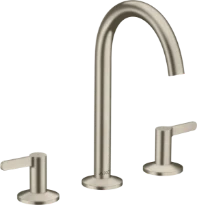 AX One mélang.lav. 170 3-tr. a/Push brushed nickel