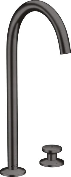 AX One mitigeur lav. Select 260 2-tr. a/Push brushed black chrome
