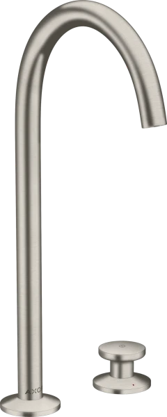 AX One mitigeur lav. Select 260 2-tr. a/Push stainless steel