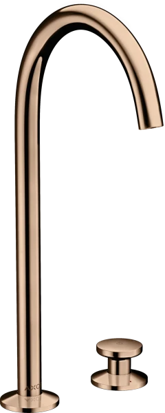 AX One mitigeur lav. Select 260 2-tr. a/Push polished red gold