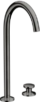 AX One mitigeur lav. Select 260 2-tr. a/Push polished black chrome
