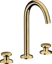 AX One mélangeur lav. Select 170 3-tr. a/Push polished gold optic