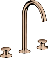 AX One mélangeur lav. Select 170 3-tr. a/Push polished red gold