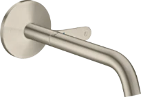 Hansgrohe Axor One mitigeur lavabo 1-trou Select mural - nickel brossé