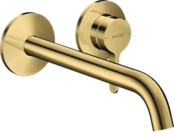AX One mitigeur 2-tr.lav.enc. polished gold optic