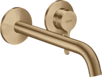 Hansgrohe Axor One mitigeur lavabo encastré bec 225 mm - bronze brossé