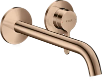 Hansgrohe Axor One mitigeur lavabo encastré bec 225 mm - polished red gold